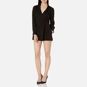 French Connection Chinaza Drape Romper